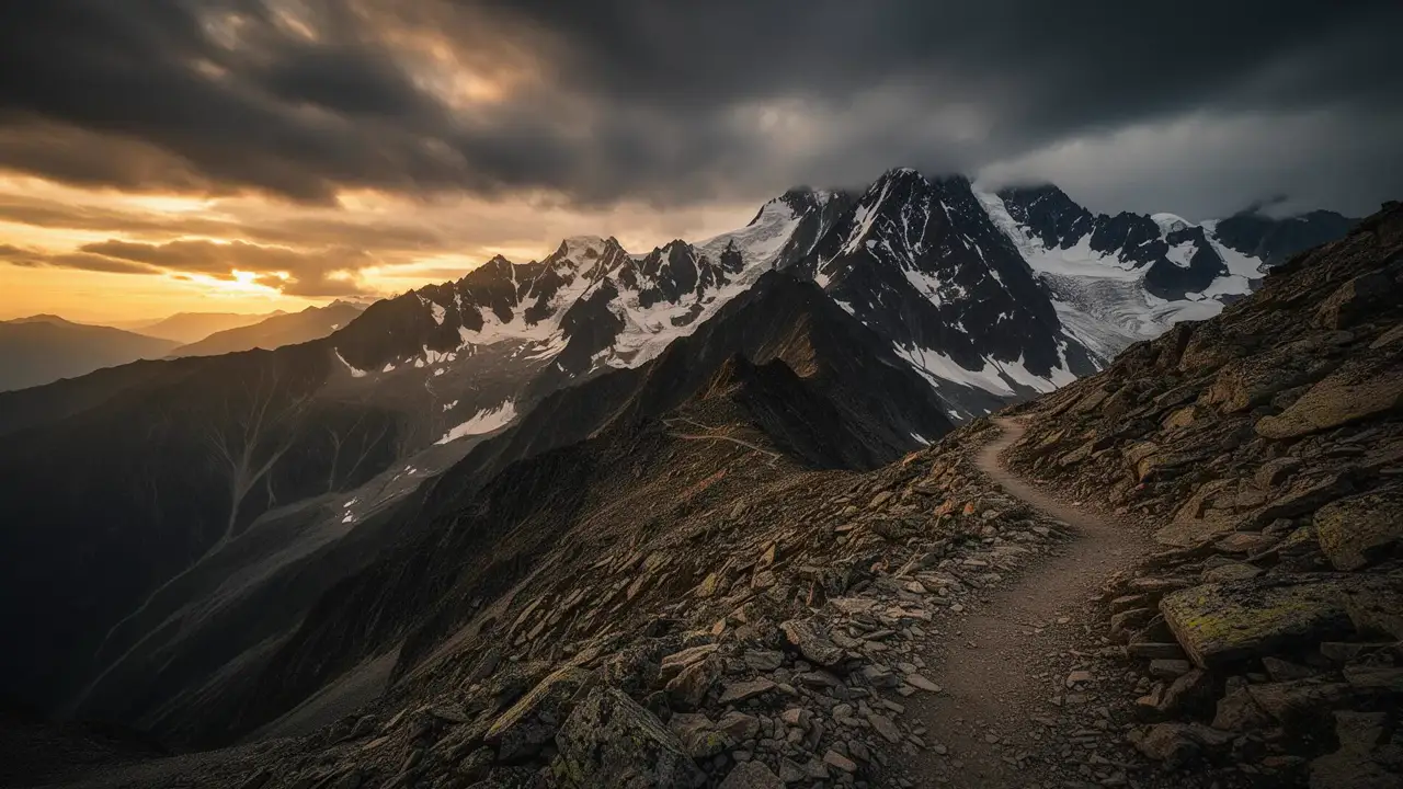 Mountain expedition landscape representing the journey of assessing your business